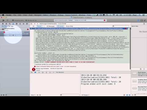 how to define static variable in ios