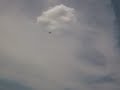 Messerschmitt Bf 109 Crosswind One-wheel landing