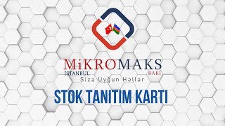 Galeri - Stok Tanıtım Kartı