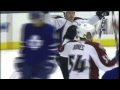 Mike Komisarek Headbutts Shot into Own Net