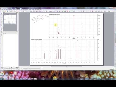 how to draw nmr spectrum