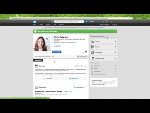 how to change profile picture on linkedin