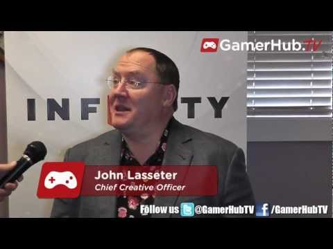 Lasseter - At an exclusive press event at El Capitan Theater in Hollywood, Disney's Chief Creative Officer details Disney Infinity game and toy hybrid.