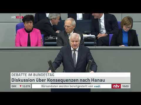 Debatte im Bundestag zu Rechtsterrorismus und Hass