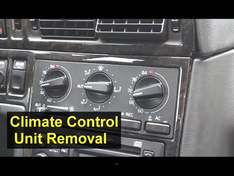 Volvo 850 ECC (Electronic Climate Control) Unit Removal – Auto Repair Series