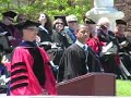 Barack Obama Receives Honorary Degree at Wesleyan University