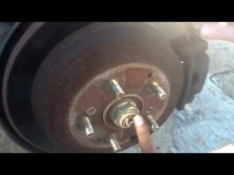 Acura MDX 2003 ,rear brake pads replace