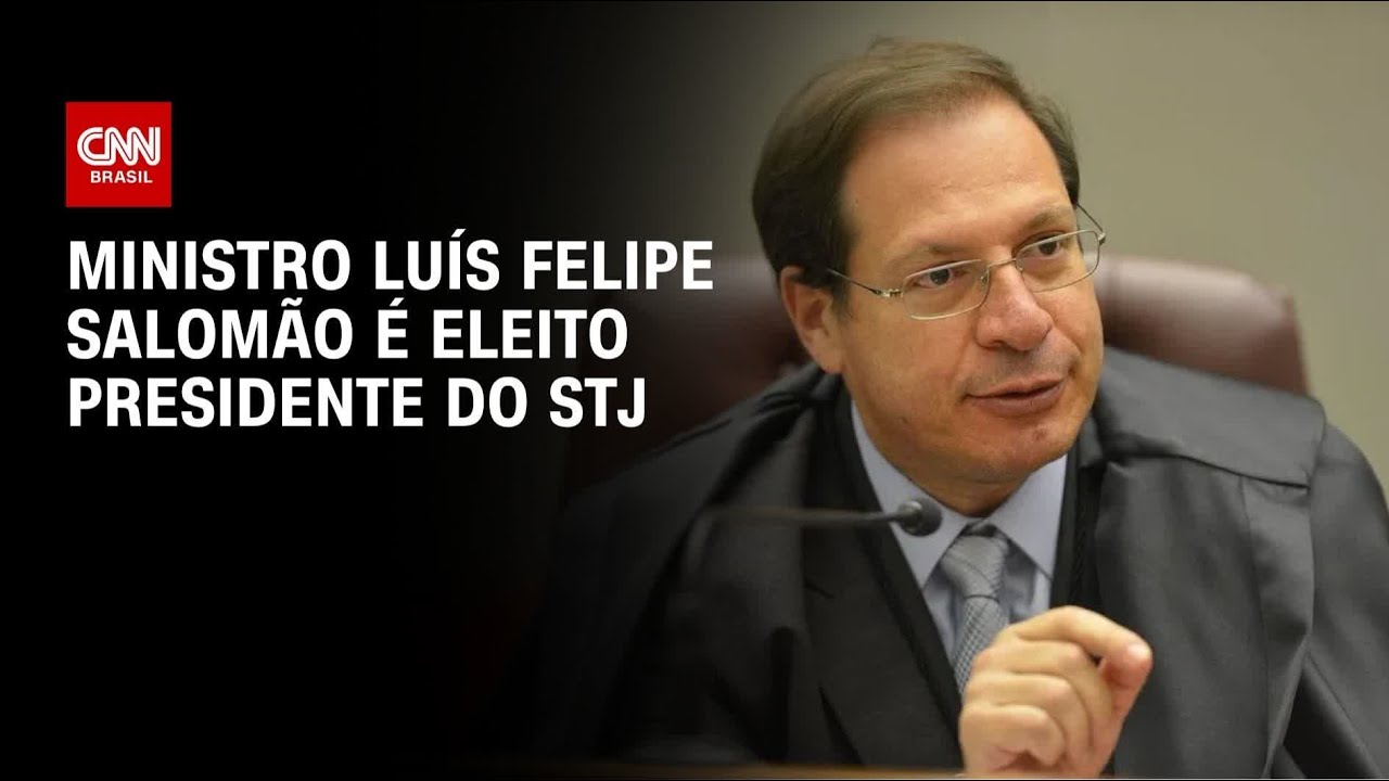 Ministro Luís Felipe Salomão é eleito novo presidente do STJ | BASTIDORES CNN