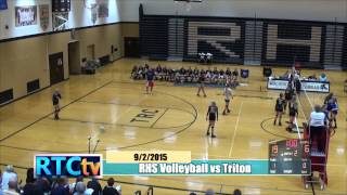 Rochester High School Girls Volleyball vs Triton