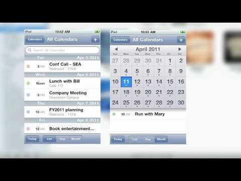 how to sync outlook with iphone