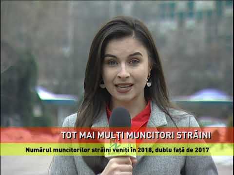 Val de muncitori străini, în România
