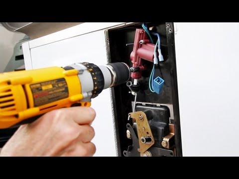 how to install rv door latch