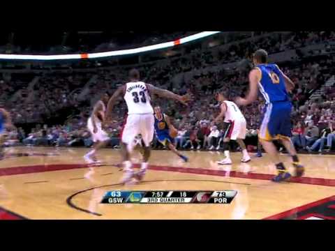 Golden State Warriors at Portland Trail Blazers 10-16-2010