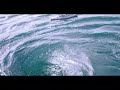 Boat stuck in a Whirlpool!! Ocean Whirlpool!