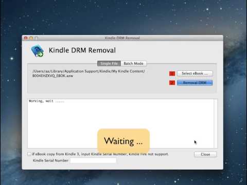 how to break kindle drm