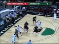 Charlotte 49ers Mens Basketball Game Highlights vs. Winston Salem State (Dec. 8, 2009)