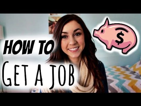 how to get a job