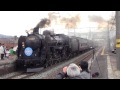 SLがんばろう岩手号北上行き東北本線前沢駅発車C6120+旧客[HD]