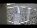 Darrieus windmill second testrun