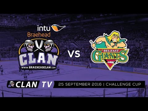 Braehead Clan vs Belfast Giants 25/9/2016