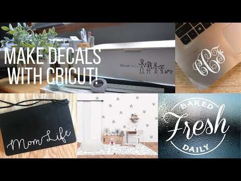 video-linktoworks-How to Make Decals with Cricut / Cricut Maker, Explore...