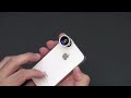 In this video I review the Fisheye, Macro, Wide Angle & Telephoto Phone Lenses for iPhone FOLLOW me on TWITTER for UPDATES and GIVEAWAYS: www.twitter.com LINK to the product seen in this video: photojojo.com Please SUBSCRIBE and COMMENT it helps promote my channel.