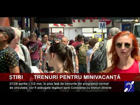 Trenuri pentru minivacanță