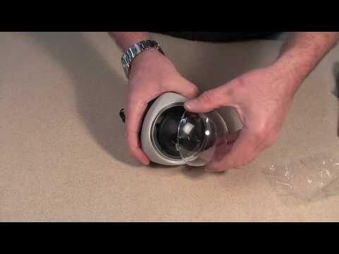 Internal dome camera with a fixed lens