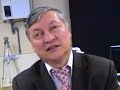 Corus 2008 | Interview Anatoly Karpov during round 10 Corus 2008 | Interview Anatoly Karpov during round 10