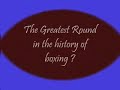 Boxing Hearns Vs Hagler round 1