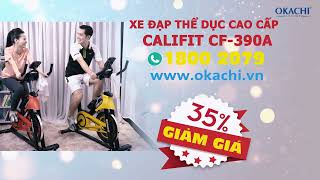 Xe đạp thể dục tại nhà Califit Luxury CF-390A (màu Vàng)