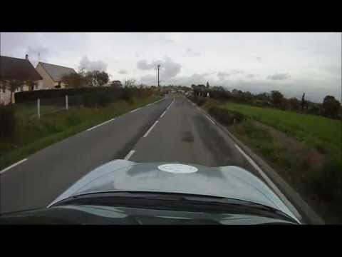 porsche 996 911 Turbo vs lotus exige clubracer gopro fimed in northern france