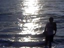 at the beach