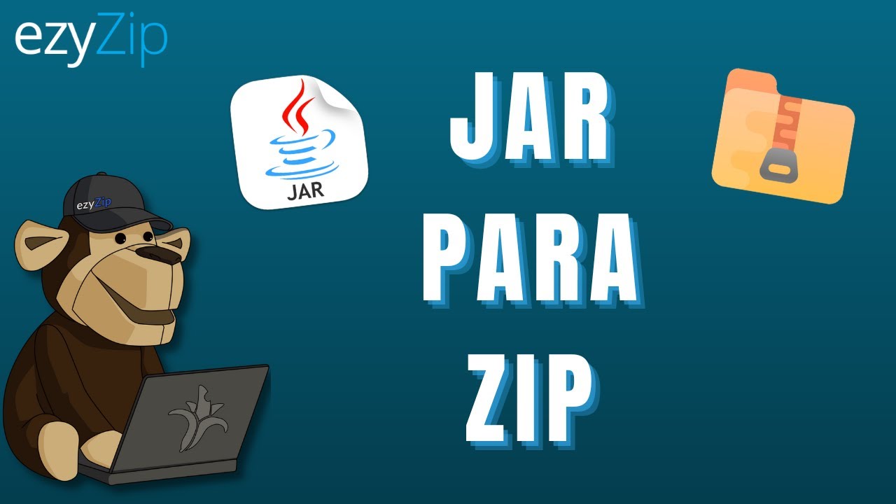 Converta Arquivos JAR Para O Farmato ZIP Online (Sem upload - 100% privado) - ezyZip