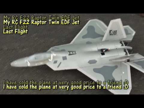 Watch RC Video: 'RC F22 Raptor Last flight'