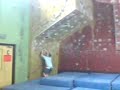 Indoor climbing over hang no feet Indoor climbing over hang no feet