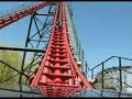 Sitting in the front car of the Bat roller coaster at Canada's Wonderland. Rides really arent built for tall people.