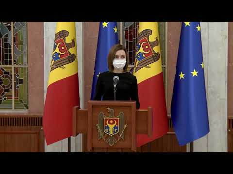 Președintele Maia Sandu a susținut un briefing după decizia Curții Constituționale din 23 februarie