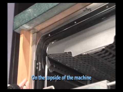 how to install an integrated dishwasher uk