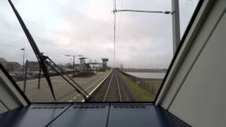 Haarlem - Leiden train trip.     
