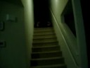 boy goes down stairs