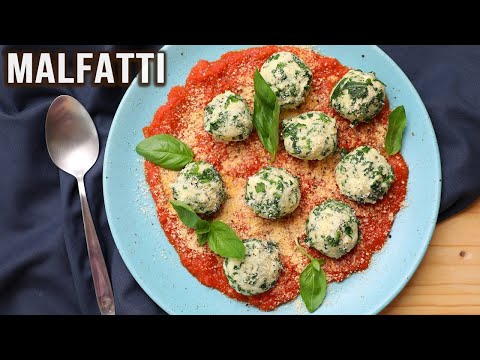 Malfatti: Cheese Spinach Dumplings That Will Make Your Mouth Water😋 |Bombay Chef Varun Inamdar