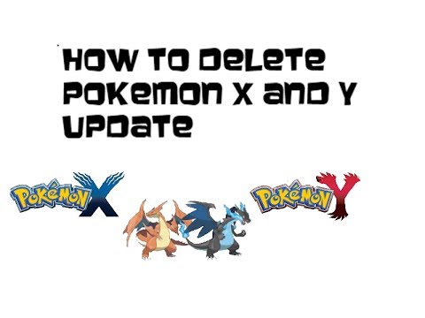 how to delete x pokemon