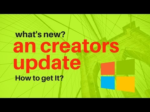 Watch 'Windows 10 creators update, what\'s new AND How to get It - YouTube'