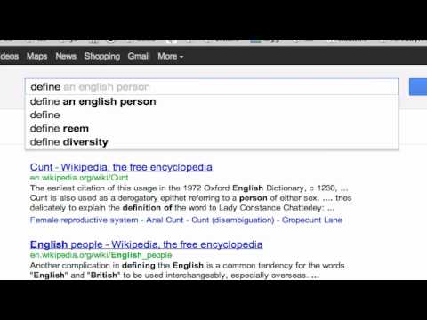 how to define a word in c