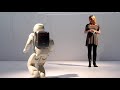 ASIMO (アシモ, ashimo) is a humanoid robot created by Honda. Standing at 130 centimeters (4 feet 3 inches) and weighing 54 kilograms (114 pounds), the robot resembles a small astronaut wearing a backpack and can walk or run on two feet at speeds up to 6 km/h (4.3 mph), matching EMIEW. ASIMO was created at Honda's Research & Development Wako Fundamental Technical Research Center in Japan. It is the current model in a line of twelve that began in 1986 with E0. ASIMO resembles a child in size and is the most human-like robot HONDA has made so far. The robot has 7 DOF (Degrees of freedom) in each arm — two joints of 3 DOF, shoulder and wrist, giving 
