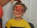 Face Paint Easy Spiderman by Mandi Ilene Face Paint Easy Spiderman by Mandi Ilene