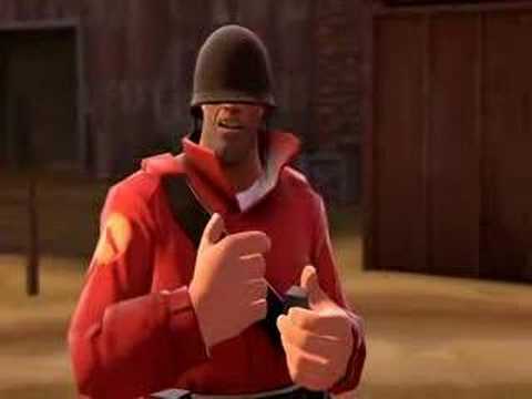 Team Fortress 2 Meet the Soldier - Sped up