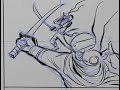 Ninja Tea Time (Drawing)