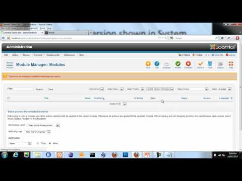 how to check joomla version